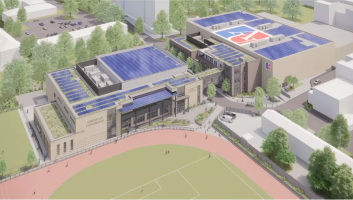 Meltzer Center Areial Draw Up