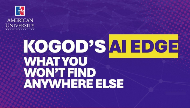 Kogod's AI Edge: What You Won't Find Anywhere Else