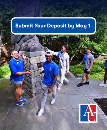 Deposit by May 1: Admitted Students