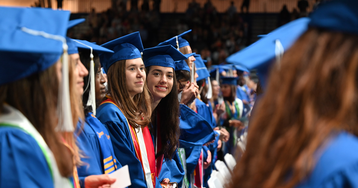 Graduates at the 2026 Spring Commencement