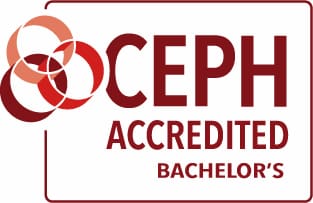 CEPH-accredited Bachelor's.