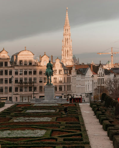 Brussels skyline