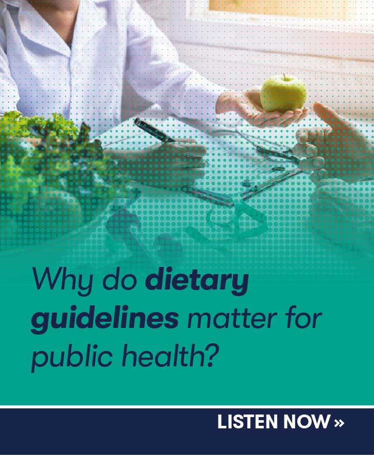 Why do dietary guidelines matter for public health?