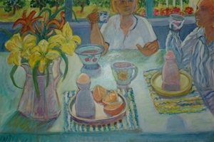 painting still life