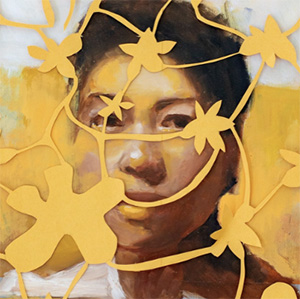 Detail of Mic Diño Boekelmann's Self Portrait