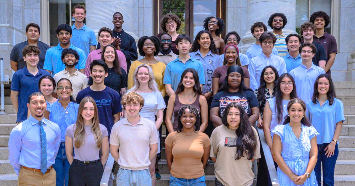 AEASP cohort on AU campus
