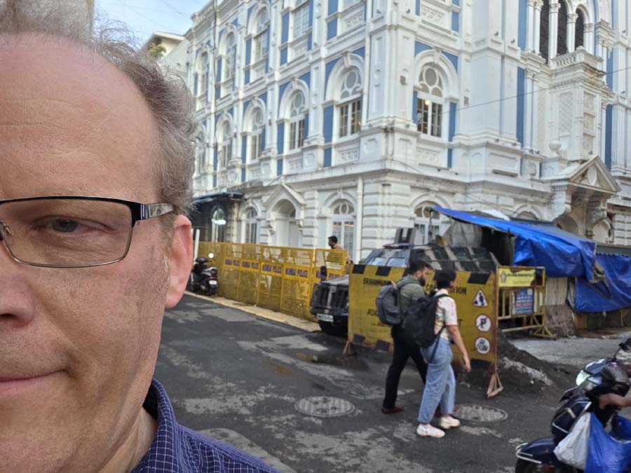 Jeffrey Adler in Mumbai 