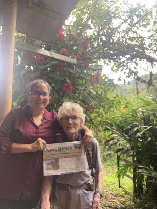 Karen Knee in Ecuador
