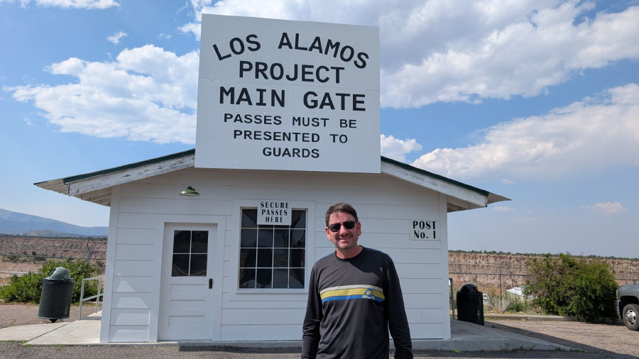 Phil Johnson at Los Alamos 