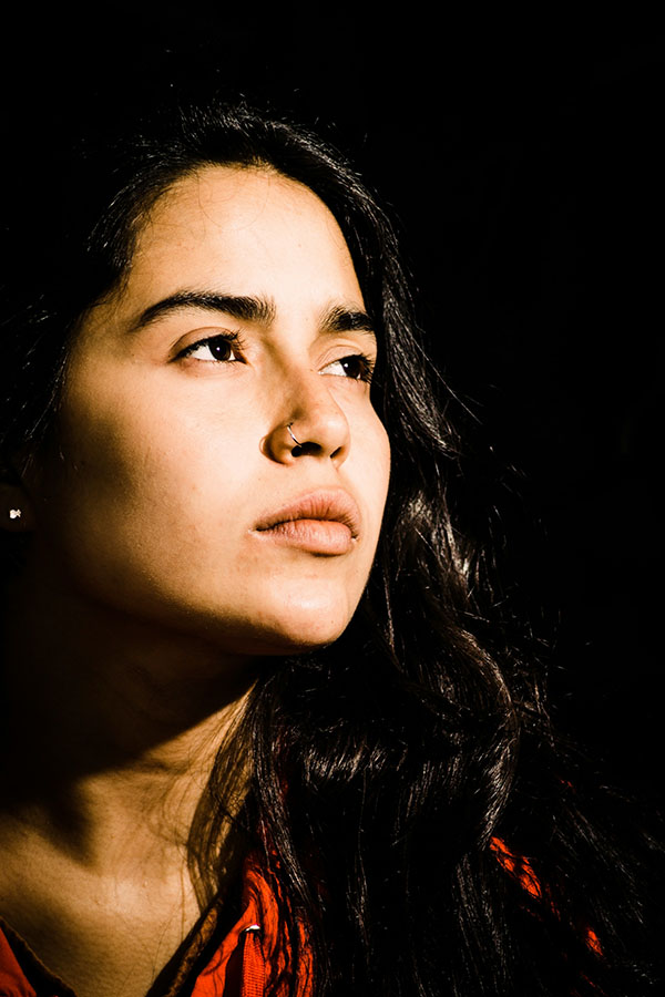 Woman's face