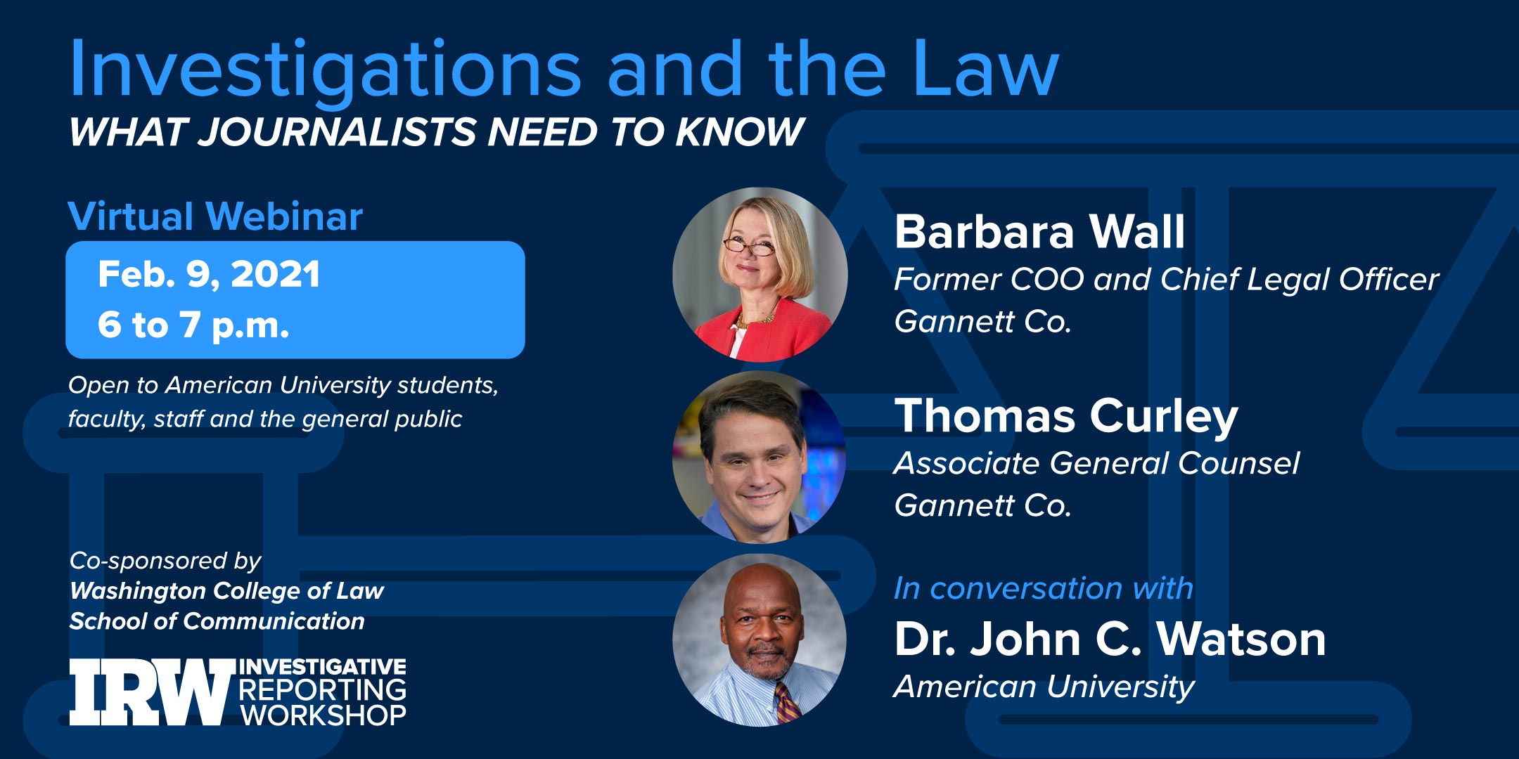 Investigations and the Law, What Journalists Need to Know