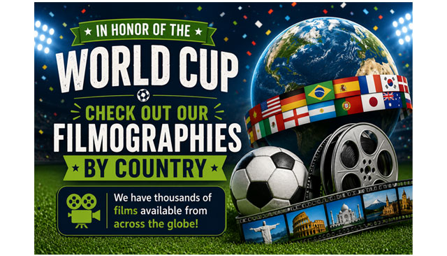 In honor of the World Cup - Check out our filmographies by country