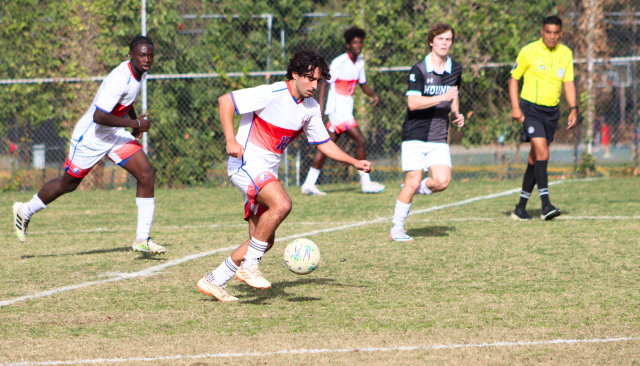 Club Sports Athlete playing soccer