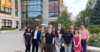 The student authors include: Cherisse Lewis, Chris Chavers, Monique Vaz, Sharit Cardenas Lopez, Aliza Inam, Matilda Olufunke Ajibola, Lili Martin, Courtney McGourty, Eleftherios Hazapis, Hannah Lipstein, Nicholas Sergio Ferrari, and Jean-Philippe Beaudet.