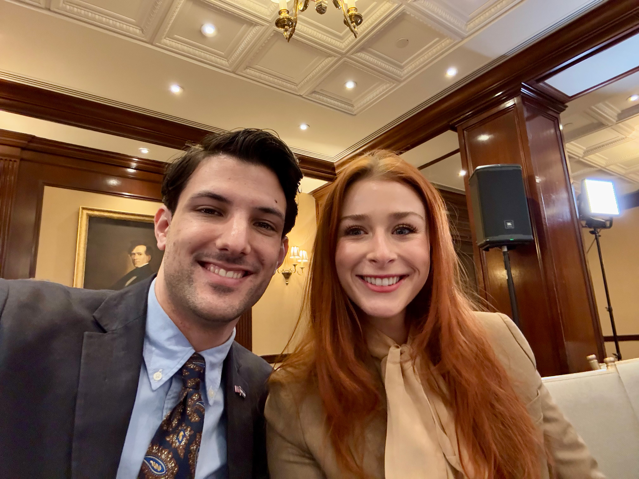 Sarah Milgrim and her boyfriend, Yaron Lischinsky