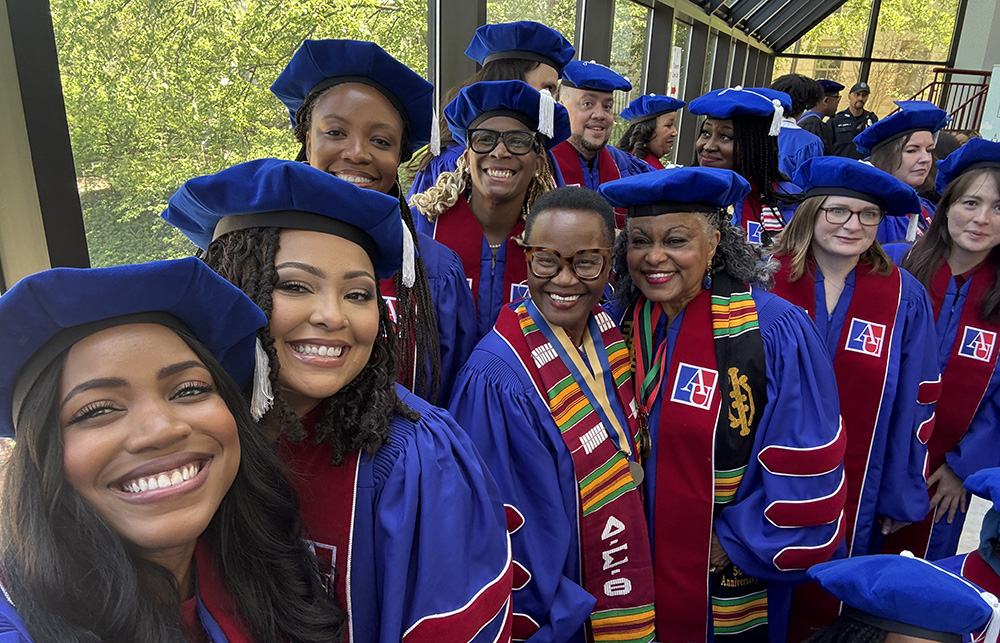 2025 EdD grads at commencement