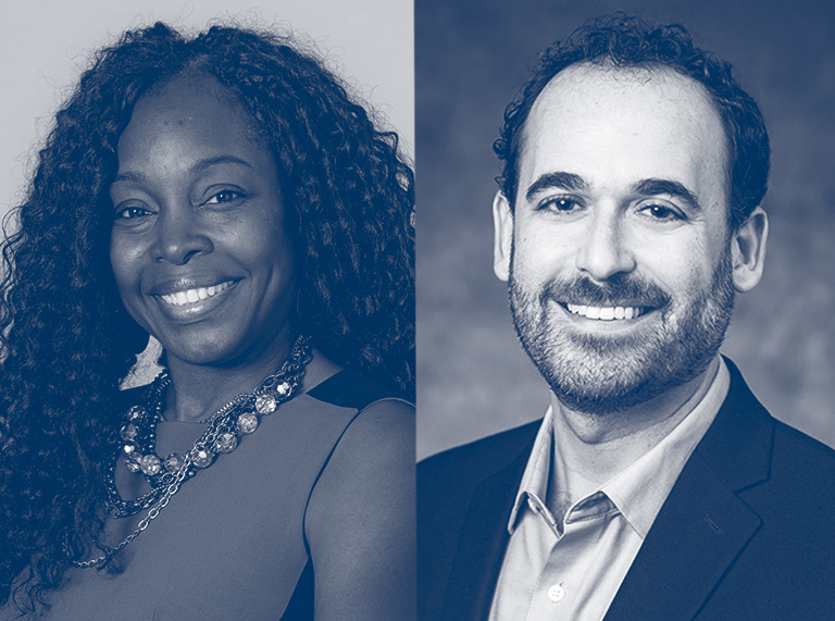 Dr. Ocheze Joseph and Dr. Reuben Jacobson