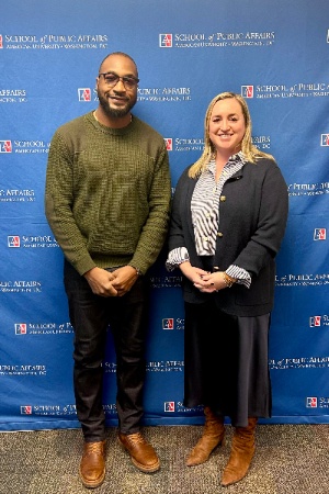 Quentin Fulks and Laura Uttley