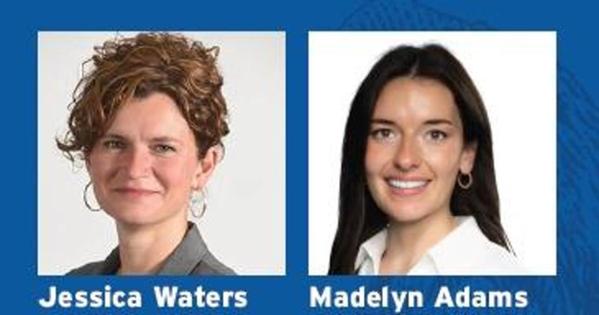 Jessica Waters and Madelyn Adams