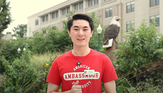 Alvin an AU Tour Guide