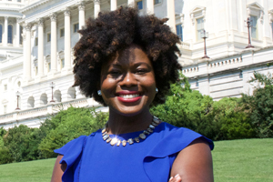 Washington Semester notable alumna Jheanelle Wilkins