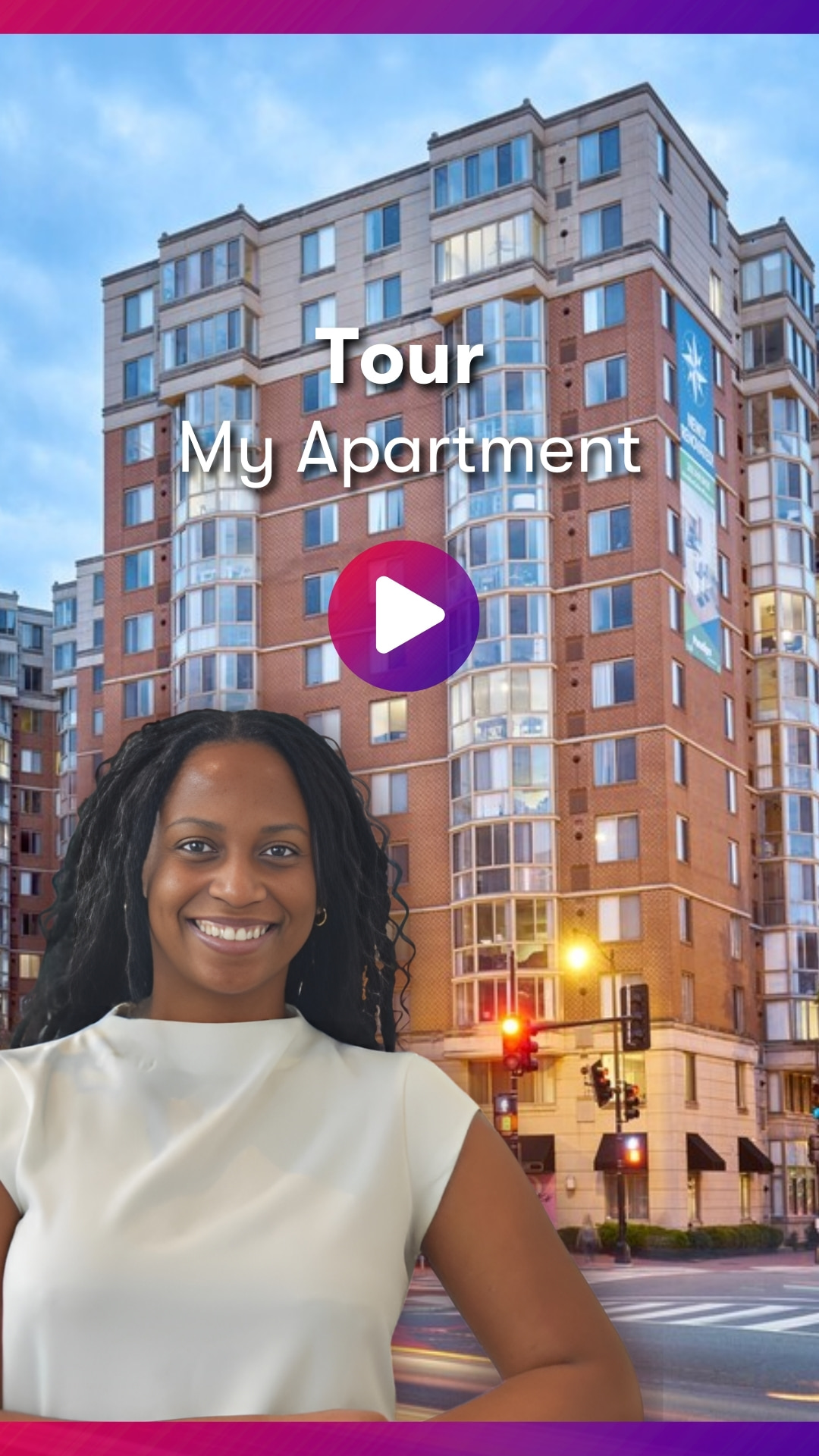 DC Internships: Tour My Apartment  | Play button to play video | Washington Semester Intern Fortune Iheanetu gives a tour of her apartment