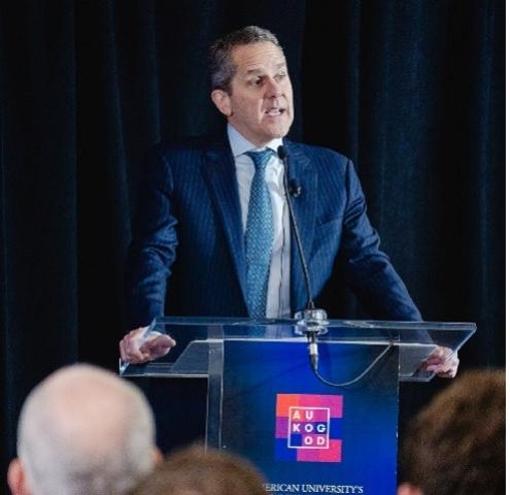 Business Law Program and AU Kogod School of Business Co-Sponsor Federal Reserve Governor Michael Barr presenting concerns about lax U.S. bank regulation