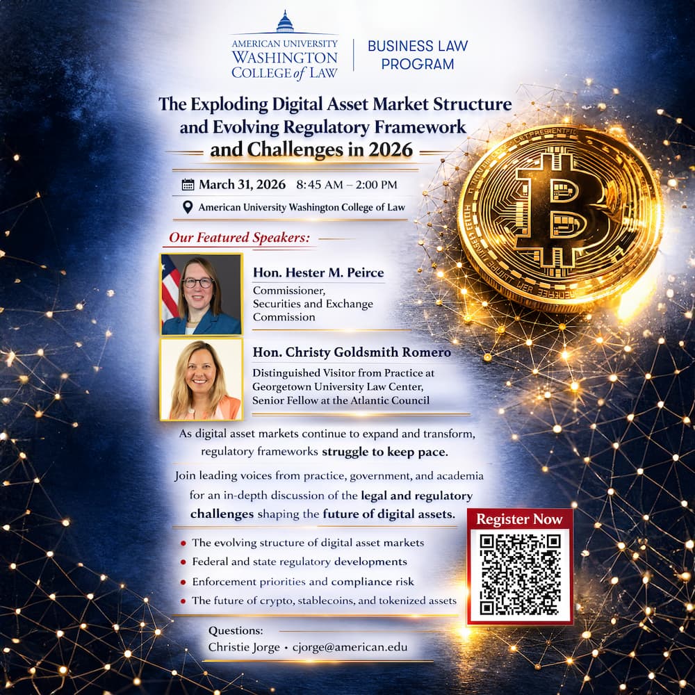 The Exploding Digital Asset Market Structure and the Evolving Regulatory Framework and Challenges in 2026: Change Is the Only Constant March 31, 2026