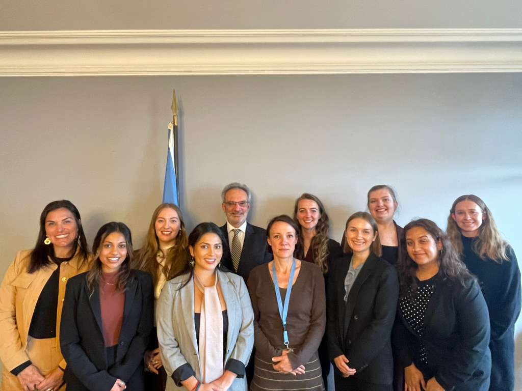 Kovler Cohort 2025 with Ms. Julia Kozma, Member of the UN Subcommittee on Prevention of Torture and Other Cruel, Inhuman or Degrading Treatment or Punishment (“SPT”) and Mr. Joao Nataf, Secretary of the SPT.