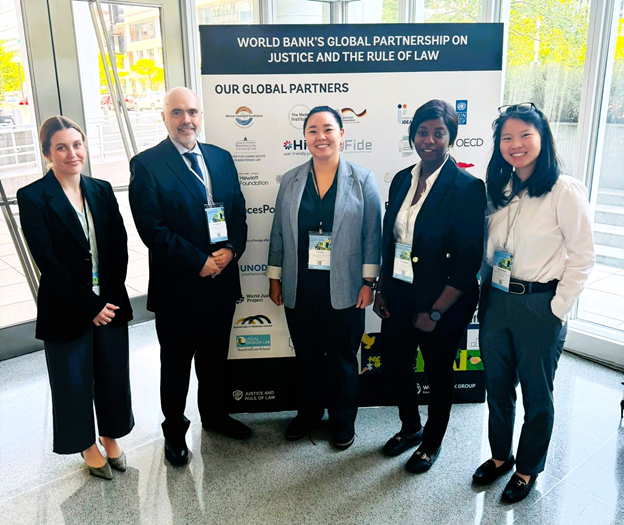 The Director and Staff of the Center in attendance at Justice and Rule of Law Forum