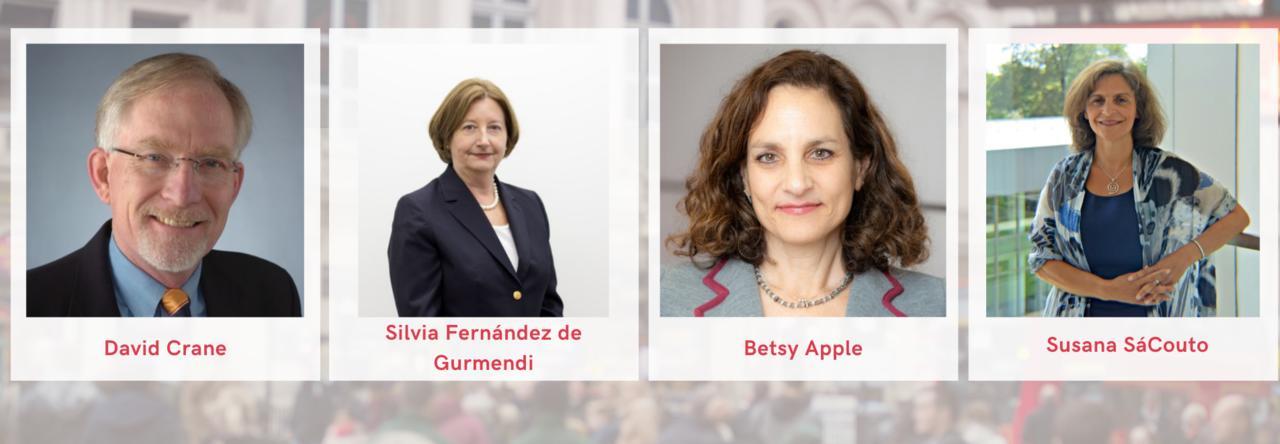 Icc event speakers David Crane - Founding Chief Prosecutor, Special Court for Sierra Leone & Former Under Secretary General, United Nations Silvia Fernández de Gurmendi - Former Judge and President of the International Criminal Court Betsy Apple - Senior Advocacy Director, Open Society Justice Initiative Susana SáCouto (Moderator)