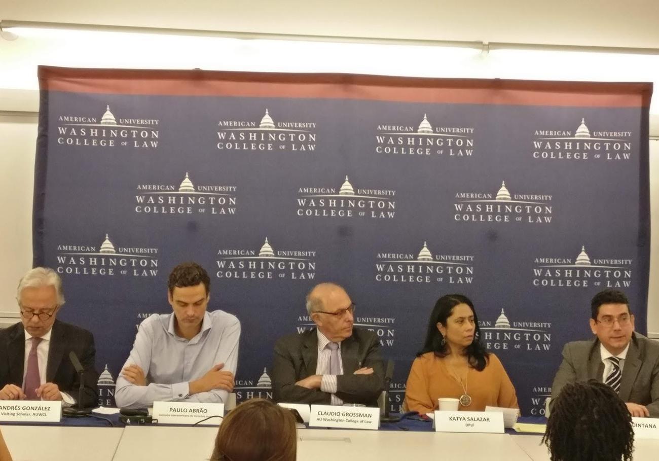 Mesa redonda: Hemisferio en Crisis? La Grave Situación de los derechos humanos en Venezuela e Nicaragua