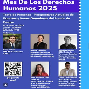 HRD Trata de Personas- Perspectivas Actuales de Expertos y Voces Granadoras del Premio de Ensayo