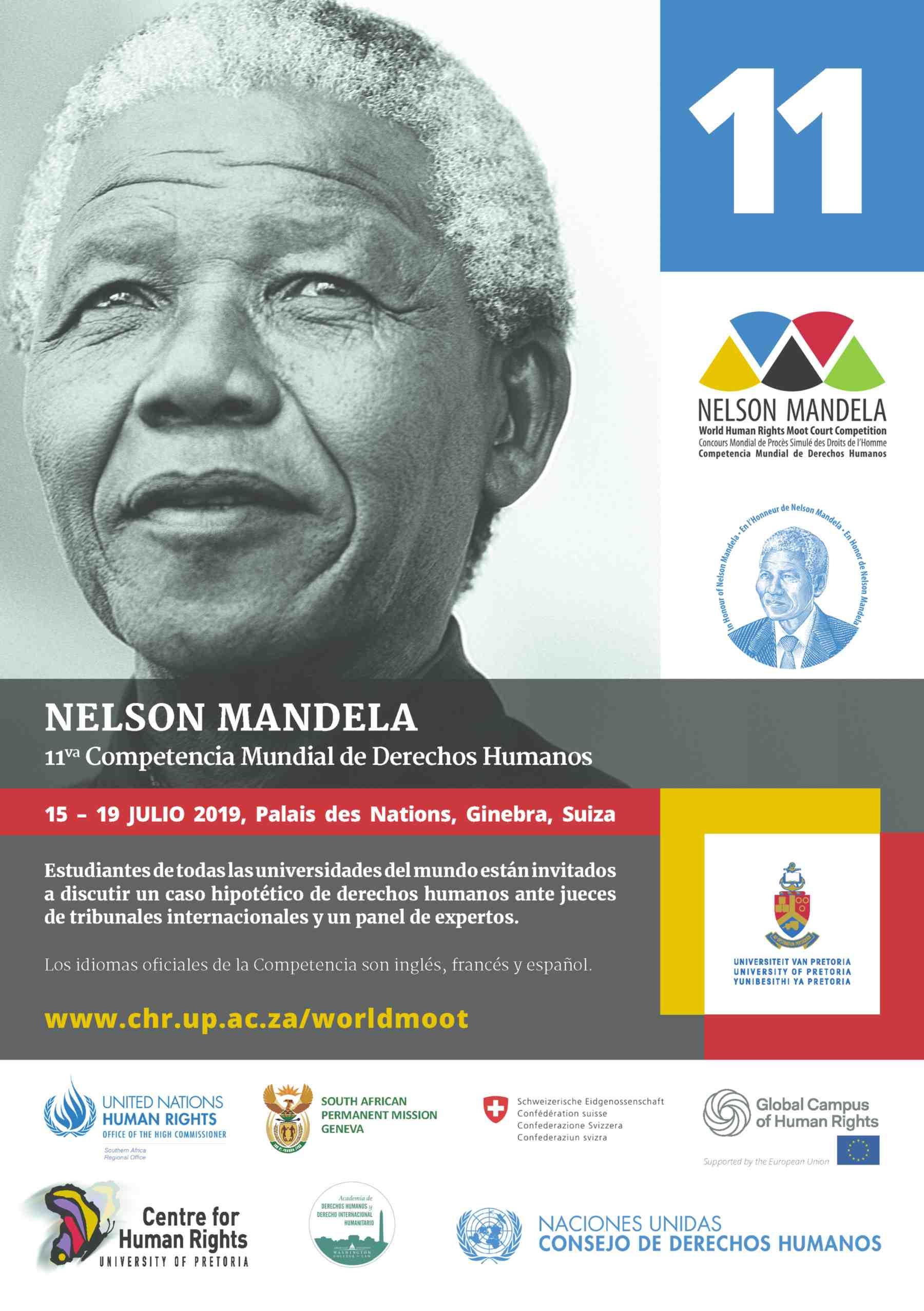 11va Competencia Mundial de Derechos Humanos Nelson Mandela 11va Competencia Mundial de Derechos Humanos Nelson Mandela