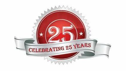 25th Anniversary Seal 25th Anniversary Seal