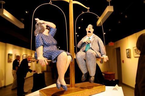 Artwork from previous "Frame the Layers" exhibit Artwork from previous "Frame the Layers" exhibit