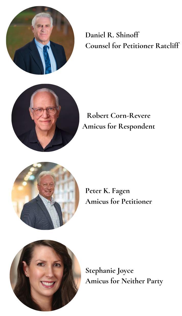 panelists for oconnor ratcliff