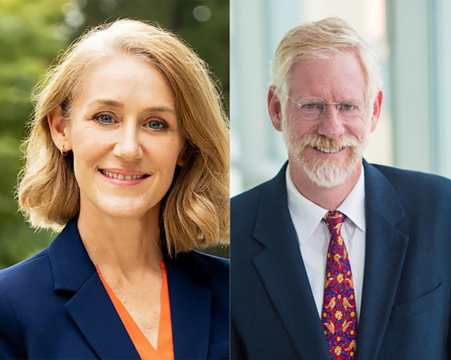 Prof. Christine Haight Farley (left) & Prof. Michael Carroll (Right) Prof. Christine Haight Farley (left) & Prof. Michael Carroll (Right)